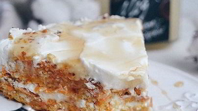 Морковный тортик