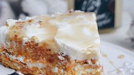 Морковный тортик