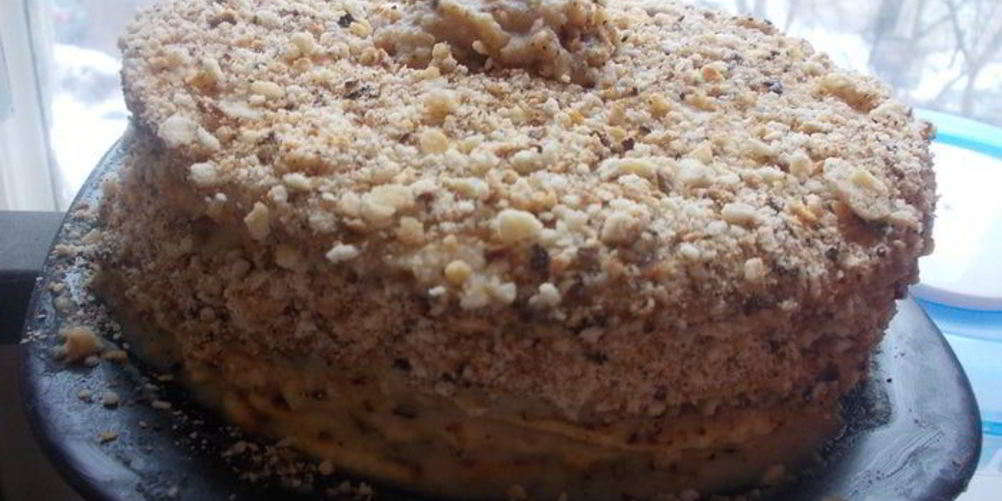 Рецепт наполеон на сковородке