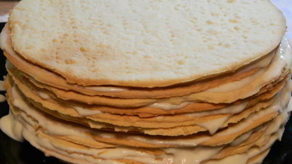 наполеон на сливках