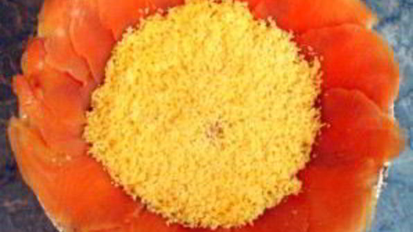 рыбный торт-салат