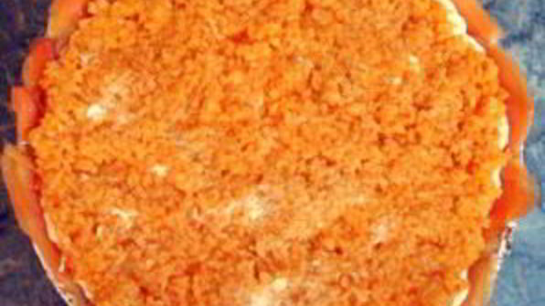 рыбный торт-салат