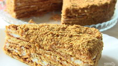 Самый простой медовик