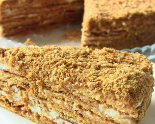 Самый простой медовик