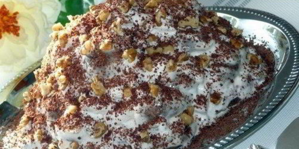 Рецепт шоколадный пряничный торт с ананасом