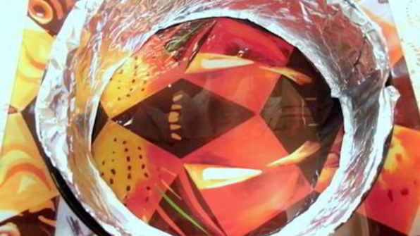 шоколадный торт с бананами