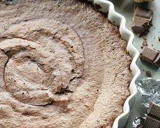 Шоколадный торт с имбирем