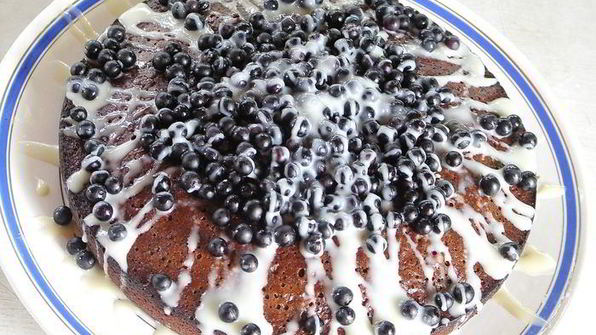 шоколадный торт с виски и пасленом