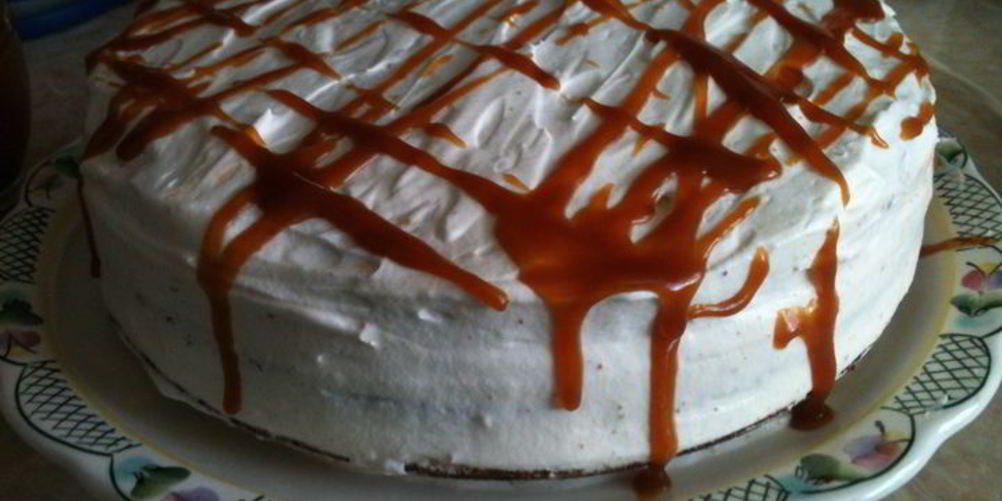 Рецепт сливочно-карамельный торт