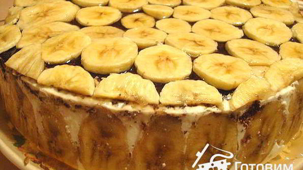 торт банановое безумие