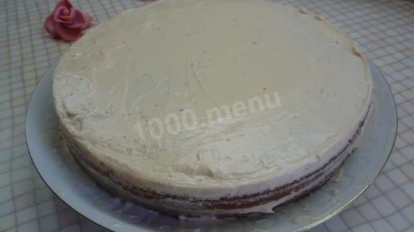 торт бисквитный с мастикой розовая мечта