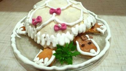 Торт черепаха классический со сметаной