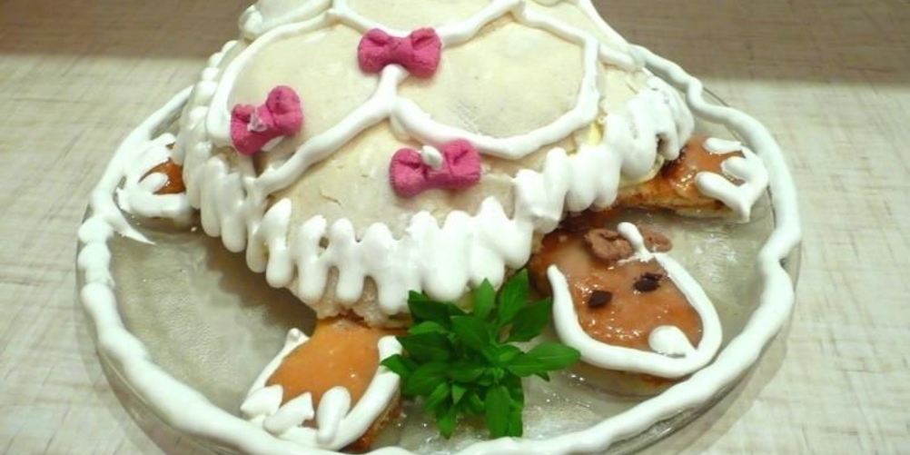 Рецепт торт черепаха классический со сметаной