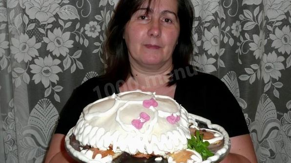 торт черепаха классический со сметаной