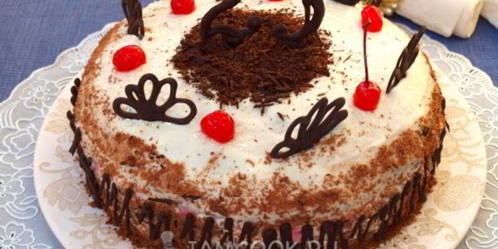 Рецепт торт черный лес
