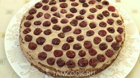 торт черный лес