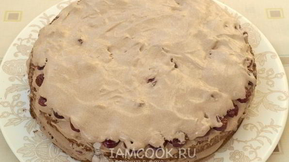 торт черный лес