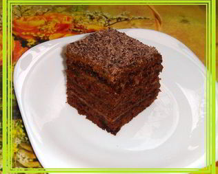 Торт-ириска Taffy