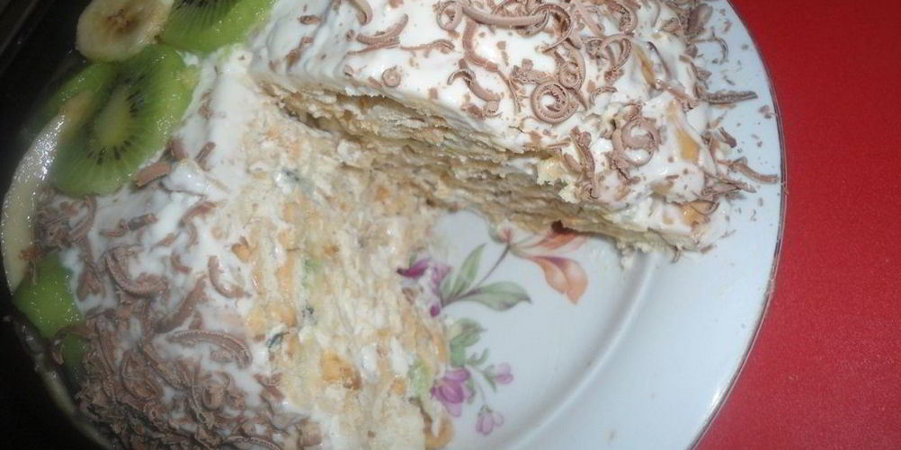 Рецепт торт из крекеров без выпечки