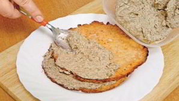 торт из куриного фарша