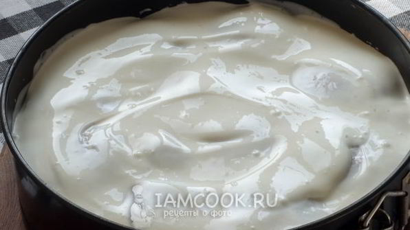 торт из овсяного печенья