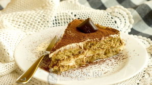 торт из овсяного печенья