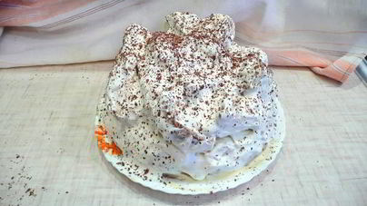 Торт Хлопец кучерявый хлопчик сметанник