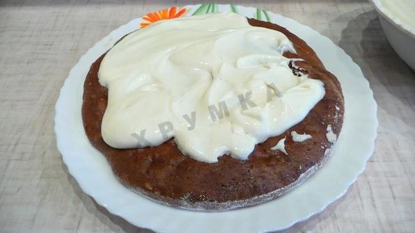 торт хлопец кучерявый хлопчик сметанник