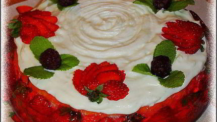 Торт Клубничка