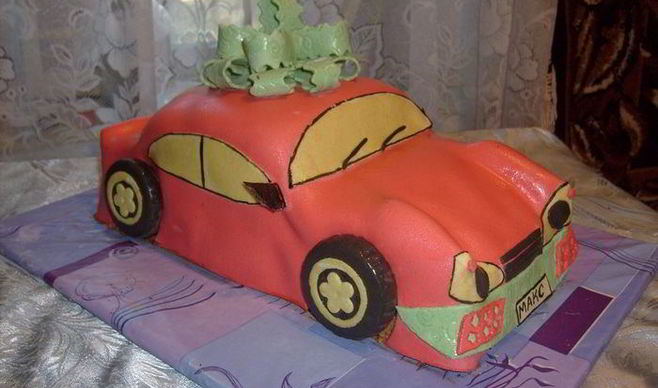 Торт Машина