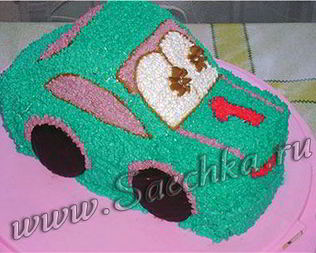 Торт Машинка