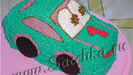 Торт Машинка