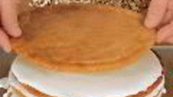 торт медовик со сметанным кремом