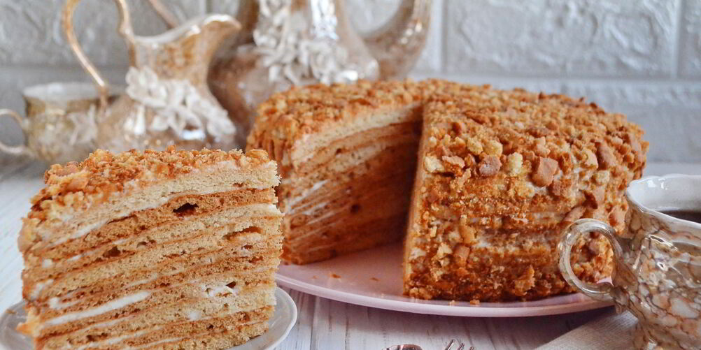 Рецепт торт медовик