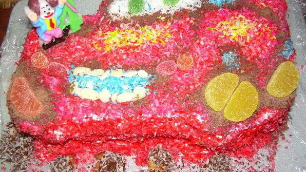 торт молния макквин