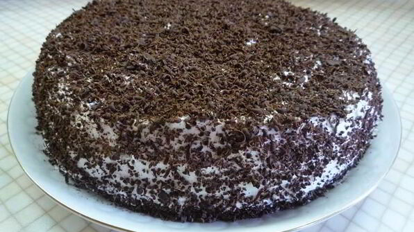 торт молочная девочка со сливочным кремом