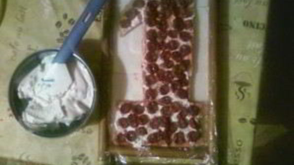 торт на 1 год