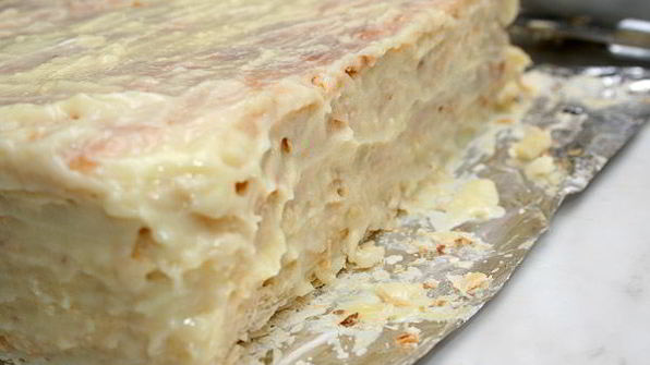 торт наполеон из слоеного теста