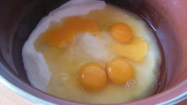 торт наполеон с коржами на сметане