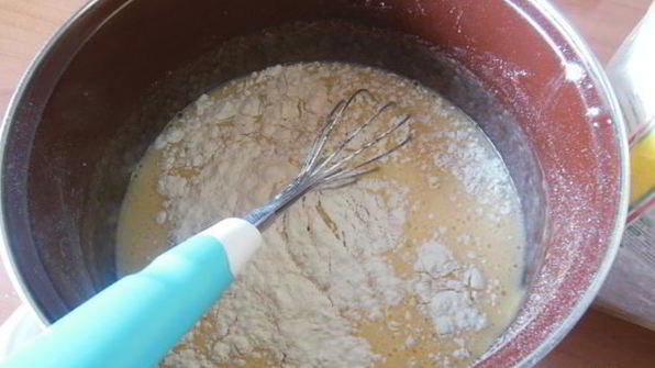 торт наполеон с коржами на сметане