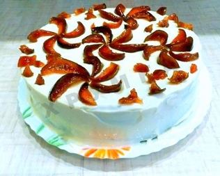 Торт Негр в пене