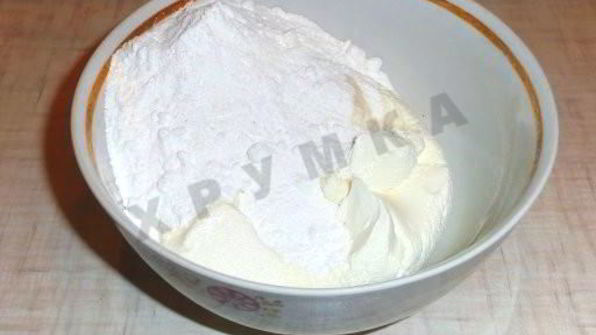 торт негр в пене