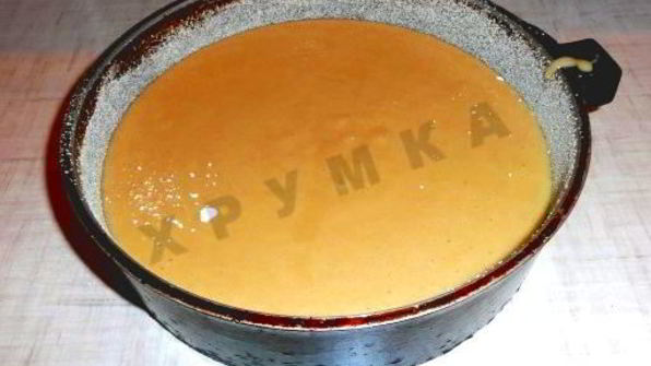 торт негр в пене