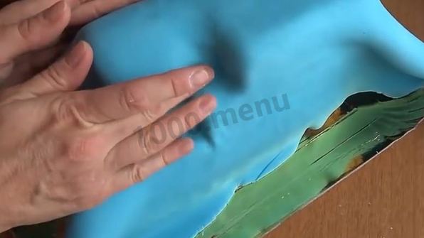 торт паровозик томас