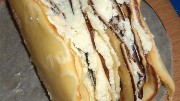 торт полено со сгущенкой