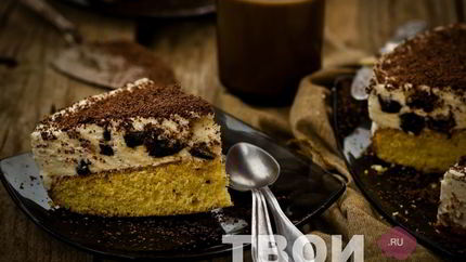 Торт с черносливом