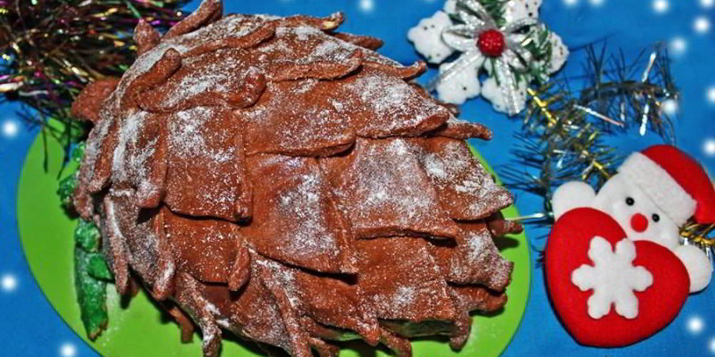 Рецепт торт шишка