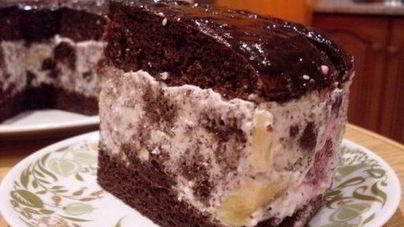 Торт шоколадный Африканская ромашка