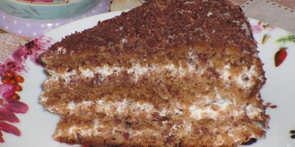 Рецепт торт трухлявый пень с вареньем