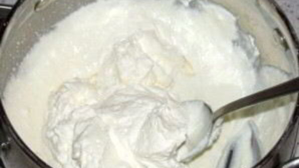 торт творожный